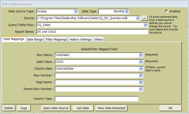 Database Extractor